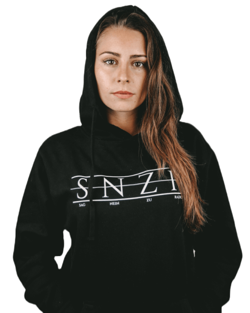 Schwarzer SNZR Hoodie
